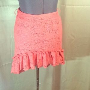 Pink skirt